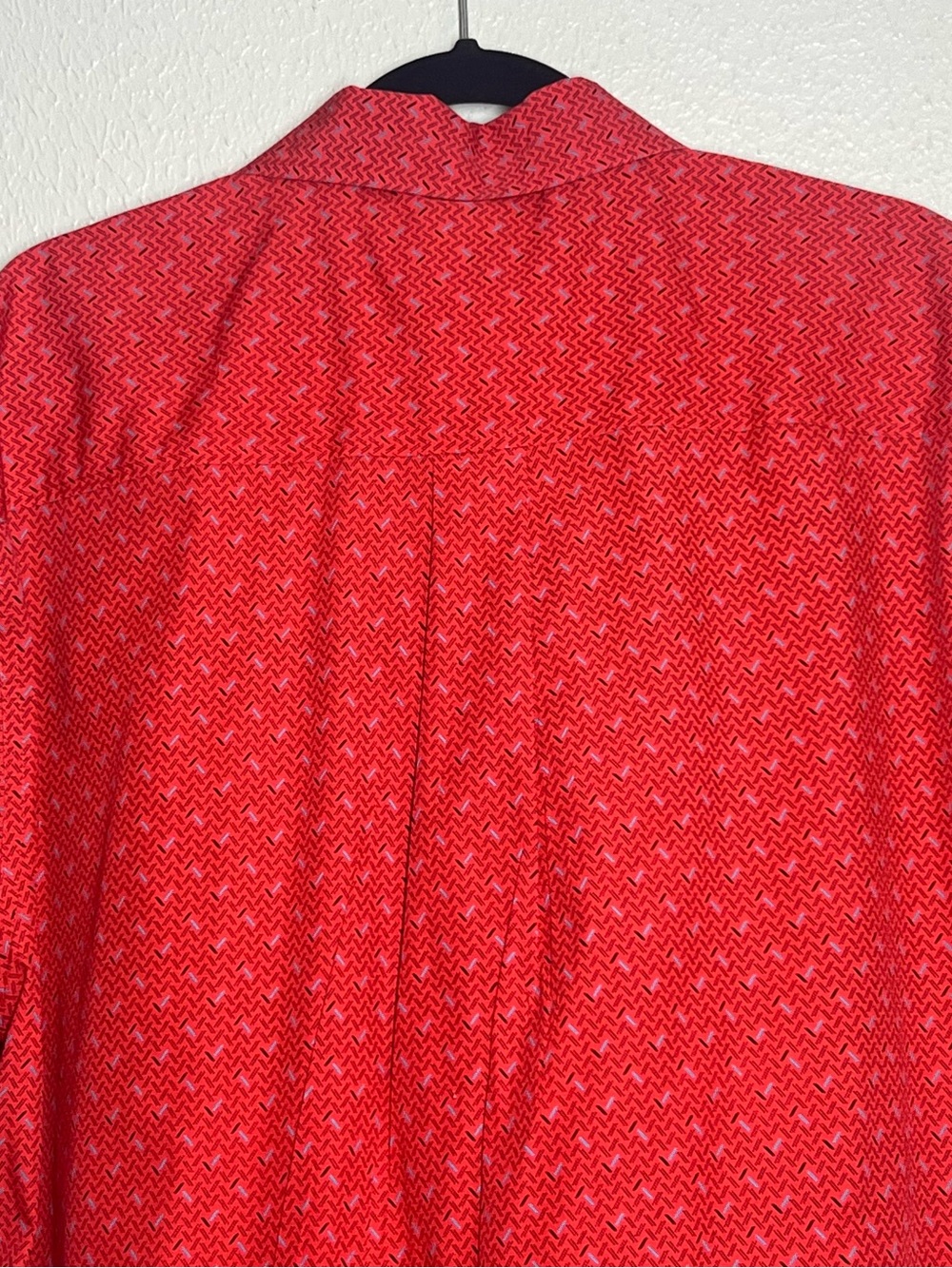 Cinch Shirt Mens Size XL Red Print Button Up Short Sleeve Cowboy Western Rodeo - Picture 6 of 10